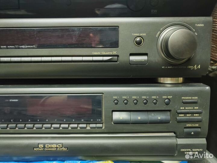 Тюнер и сд чейнджер technics