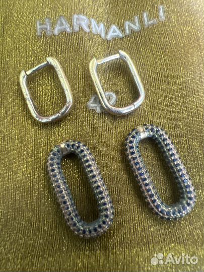 Серьги италия