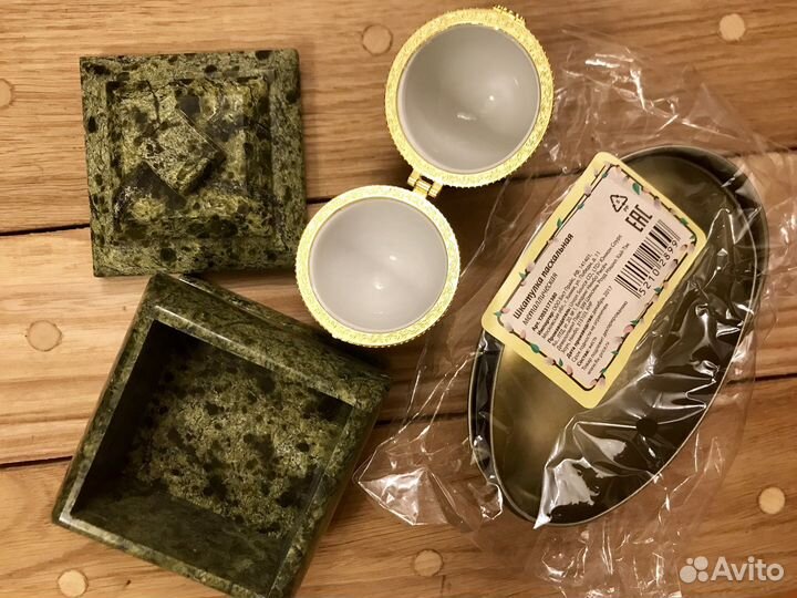 Шкатулки новые: камень, металл, фарфор / Пашотница