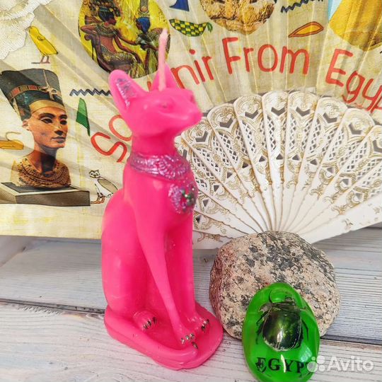 Свеча кошка Бастет