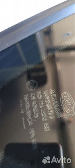 Глухое стекло kia ceed ed