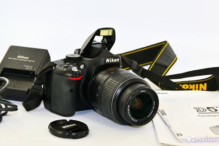 Nikon D5100 16.2MP цифрозеркалка Kit AF-S VR 18-55