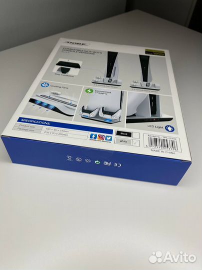 Зарядная и охлаждающая станция для PS5 PS4