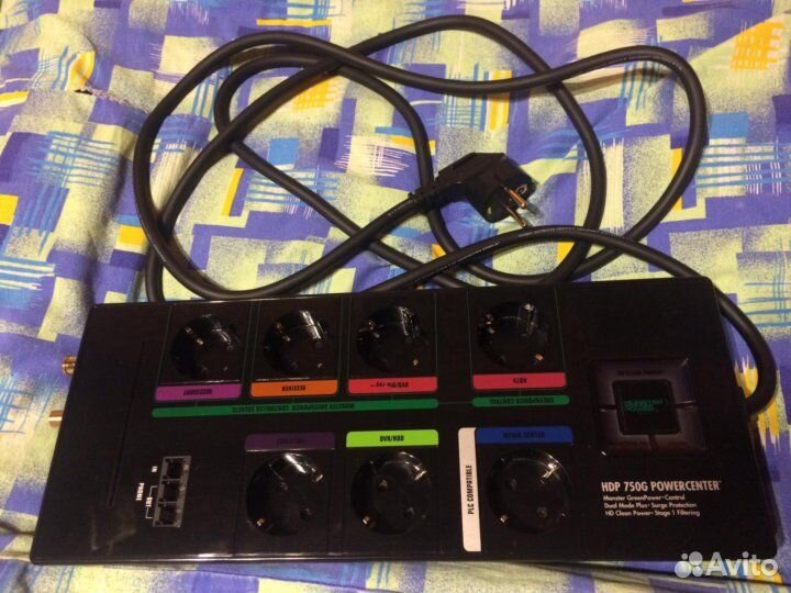 Сетевой фильтр Monster HDP 750G