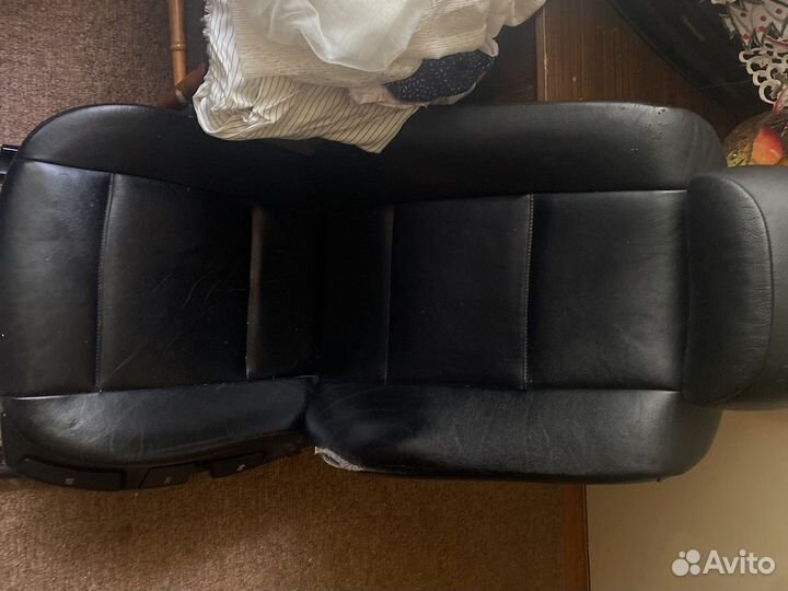 Кожаные сидения bmw e46