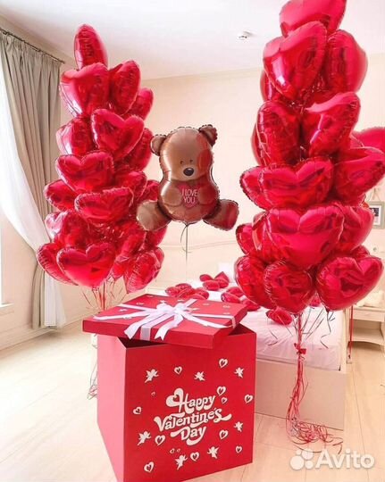 Воздушные шары любимому