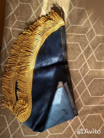 Ламбрекен со шторкой