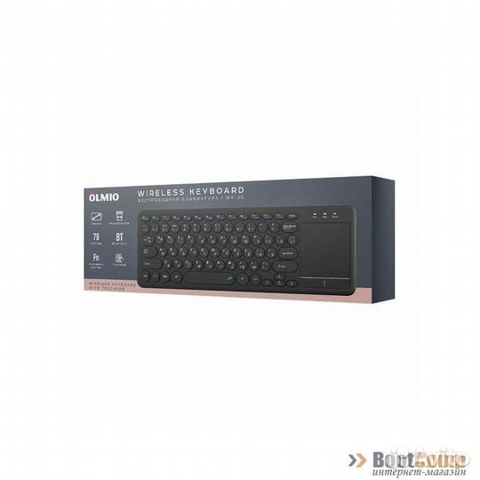 Клавиатура беспроводная Olmio WK-35 (черный)