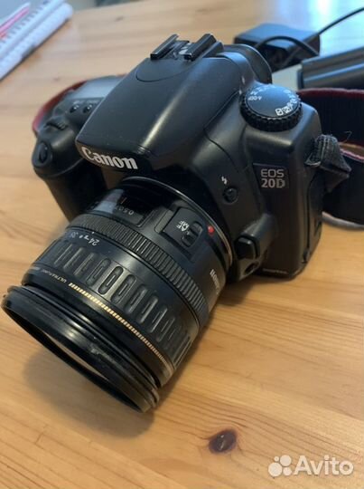 Фотоаппарат Canon eos 20D + canon 24-85mm