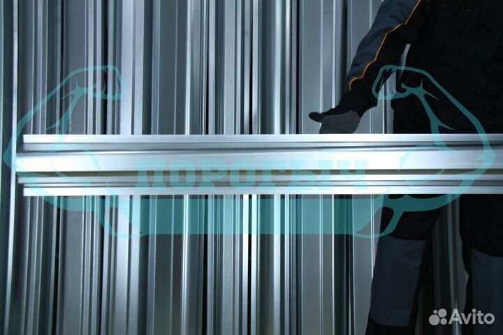 Ремотный порог Kia Rio 1 левый