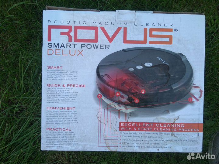 Робот-пылесос Rovus s560