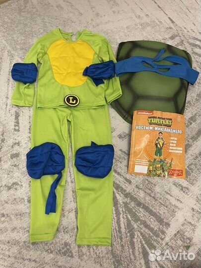 Костюм новогодний для мальчика Черепашка ниндзя