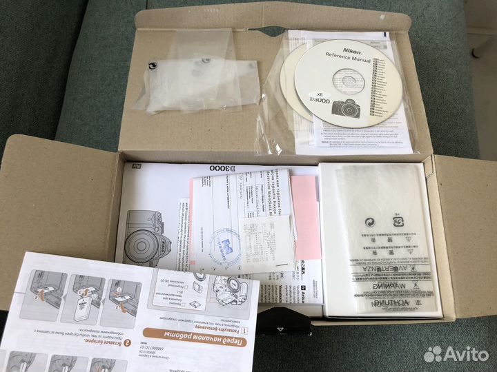 Зеркальный фотоаппарат nikon d3000