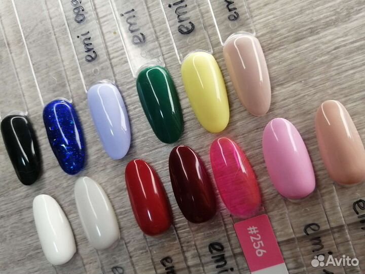 Гель, акригель EMI для моделирования и гель лак