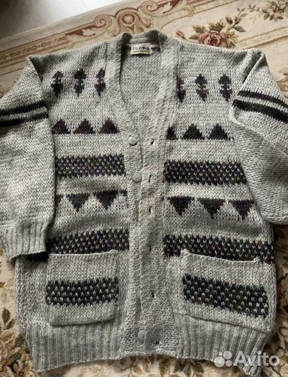 Кофта мужская мохер 50 Корея Trenz continental