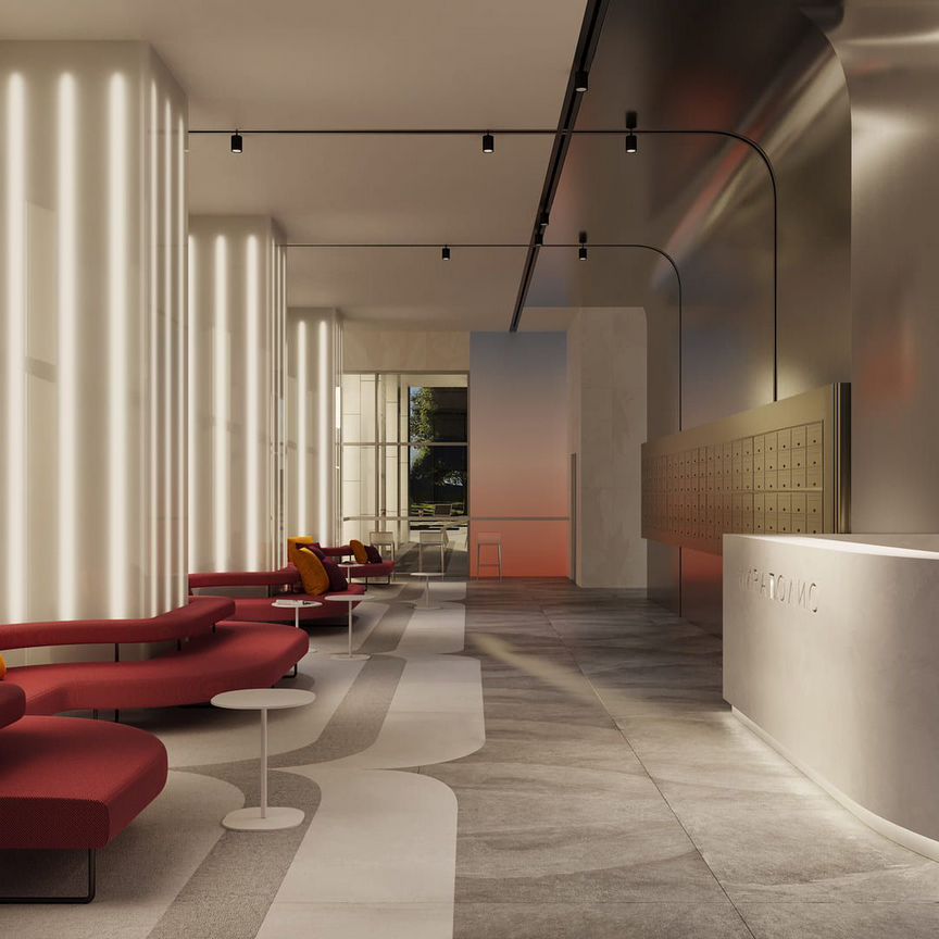 2-к. апартаменты, 46,1 м², 5/35 эт.