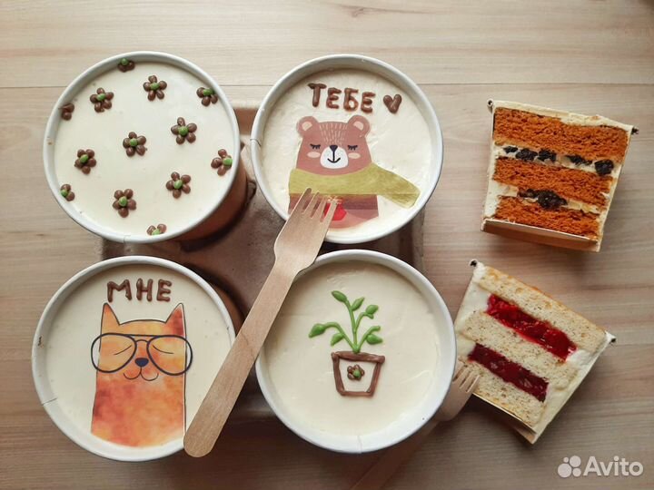 Торт в стакане 