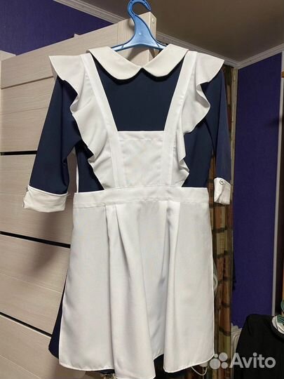 Школьный фартук и платье