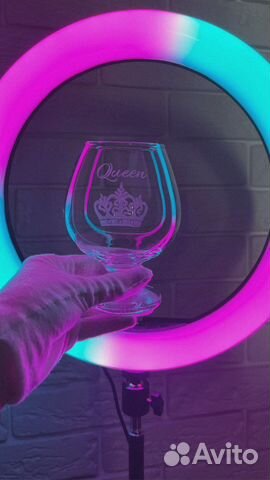 Бокал для коньяка с гравировкой