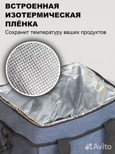 Термосумка холодильник для продуктов