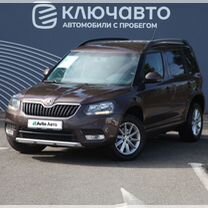 Skoda Yeti 1.4 AMT, 2014, 106 820 км, с пробегом, цена 1 230 000 руб.