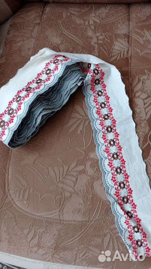 Шитье кружевное