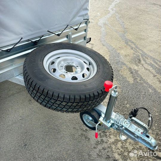 Прицеп усиленный, для бездорожья. Рессоры 5листов