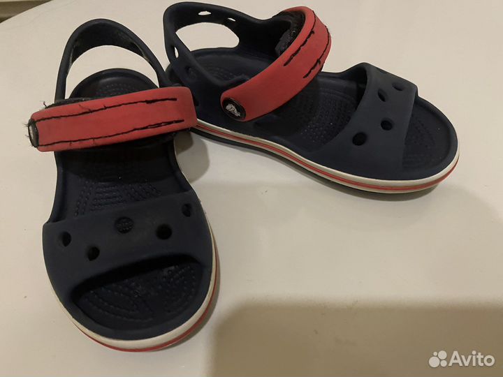 Crocs c8 сандали крокс 25/26 размер