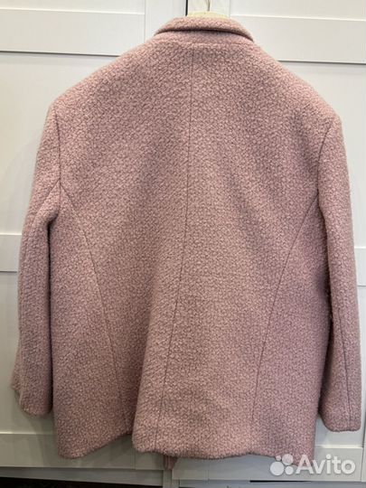 Пальто - пиджак двубортный oversize lime