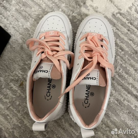 Новые Кеды кожаные chanel 37 размер