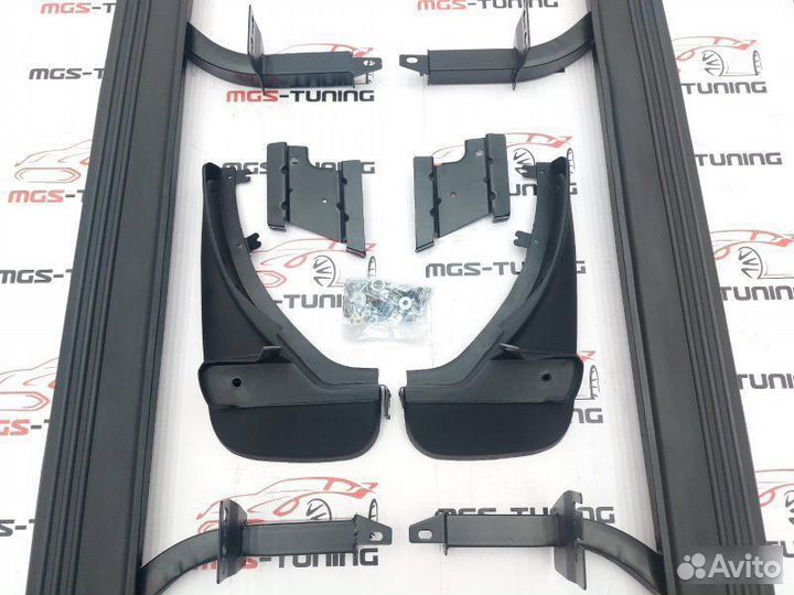 Силовые пороги Range Rover 02-12 L322 подножки