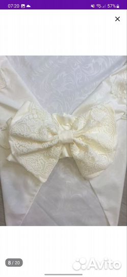 Кружевной уголок на выписку