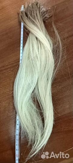 Волосы для наращивания блонд