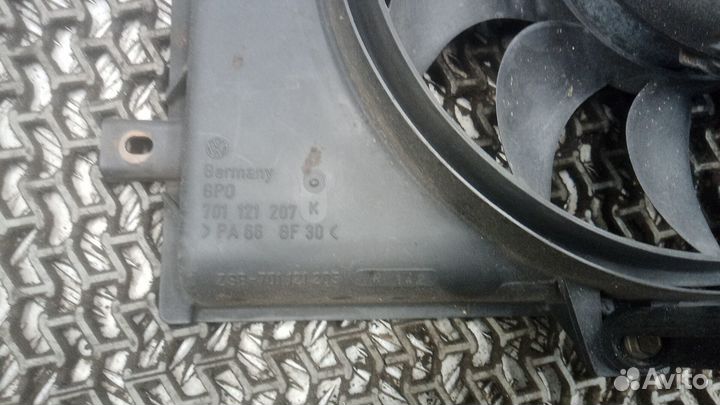 Вентилятор радиатора на Volkswagen T4