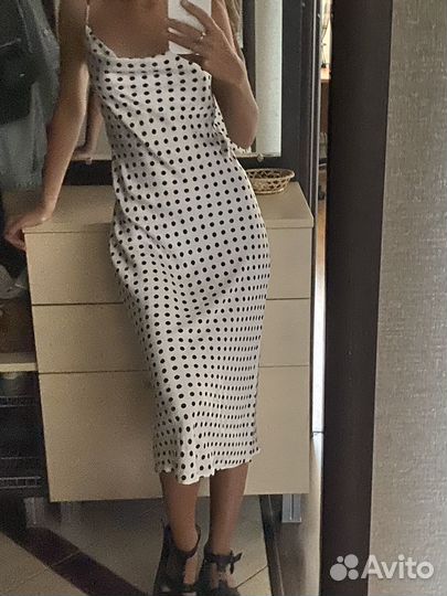 Платье zara миди