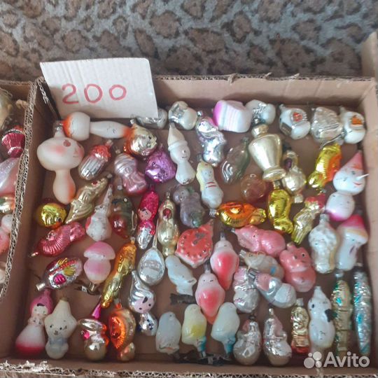 Елочные игрушки СССР