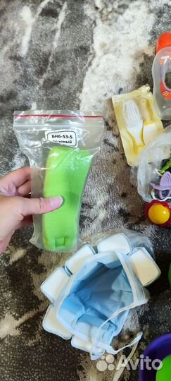 Игрушки погремушки пакетом