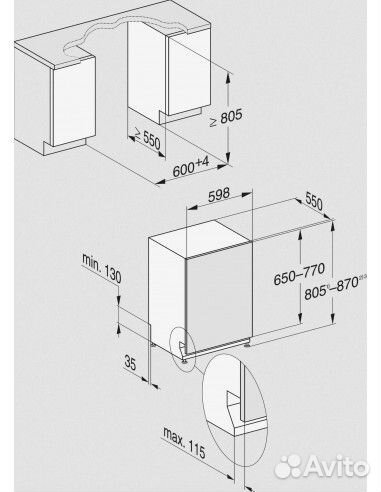 Посудомоечная машина Miele G 5350 SCVi Active Plus