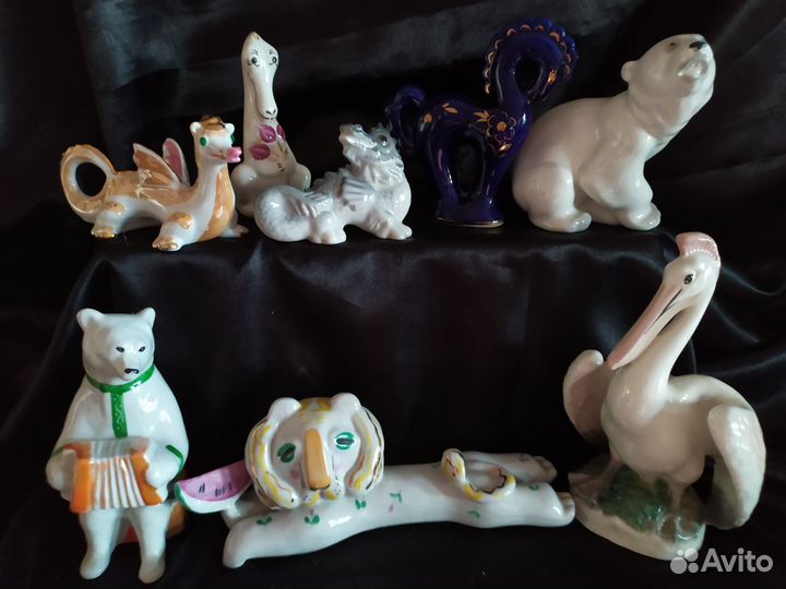 Фарфоровые статуэтки СССР лфз дулево