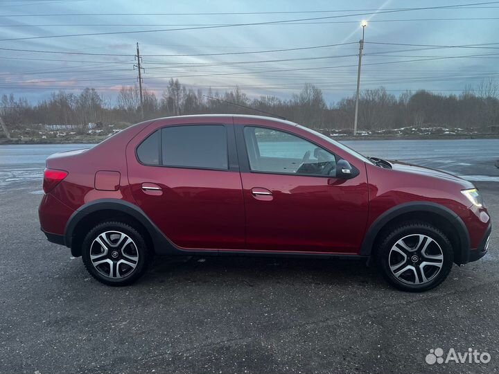Renault Logan Stepway 1.6 CVT, 2018, 121 000 км