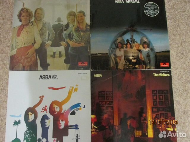 Коллекция винилa abba/acdc/Aсcept/ Aerosmit