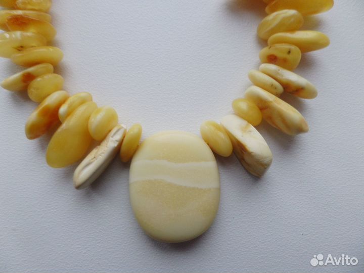 Бусы янтарные времен СССР
