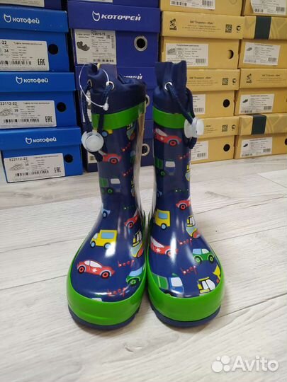 Детская обувь (резиновые сапоги)
