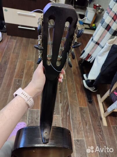 Классическая гитара шестиструнная бу