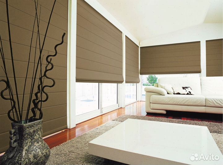 Римские шторы по индивид. размерам