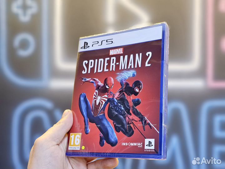 Диск ps5 Spider man 2