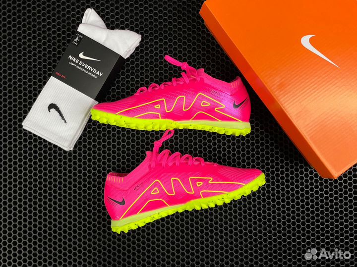 Сороконожки nike air zoom vapor 15 elite tf