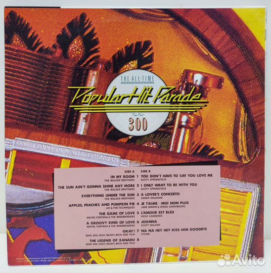 Popular Hit Parade Japan NM, LP