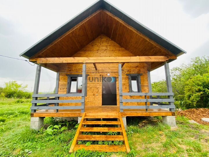 Дом 55 м² на участке 8 сот.