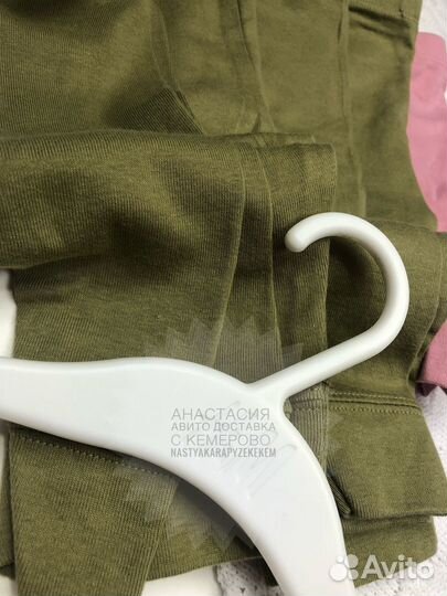 Штанишки новые 56,62,68 M&S, хлопок